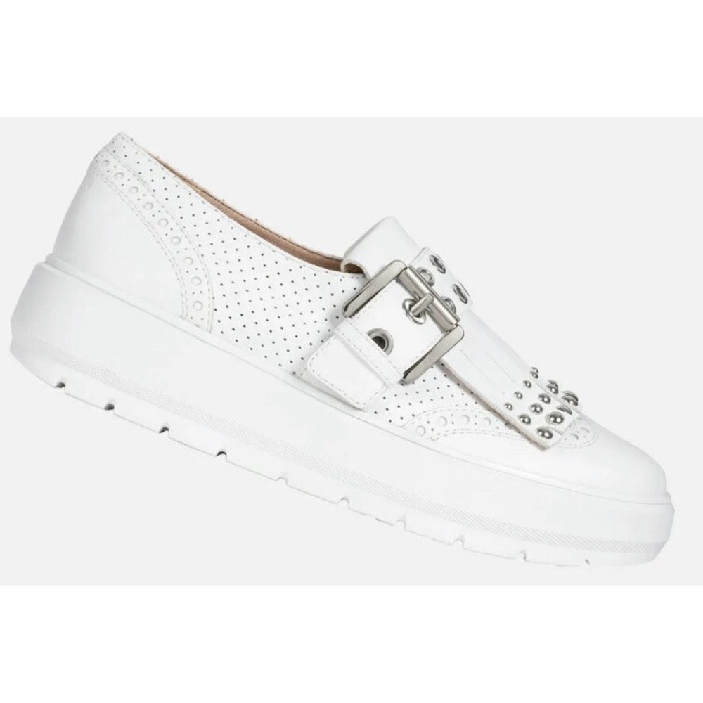 New Geox  Respira White Moccasin Geox Woman  Kaula Size 9